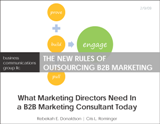 Discuss The New Rules of Outsourcing B2B Marketing 2009 e-book and checklist