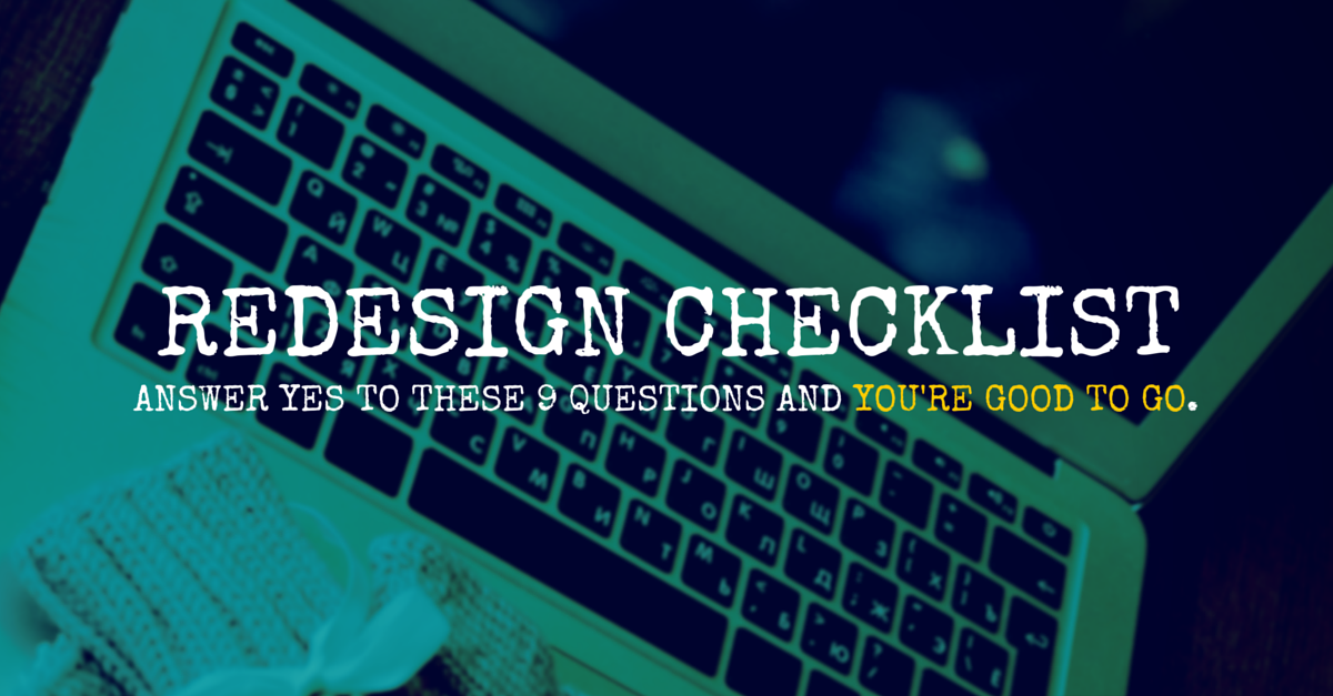 B2B Website Design Checklist